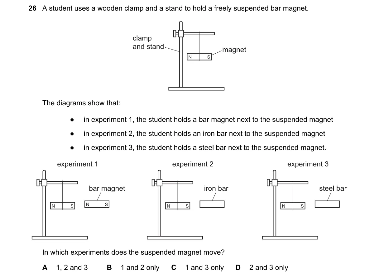 Question 26 from 5054/11/M/J/23
