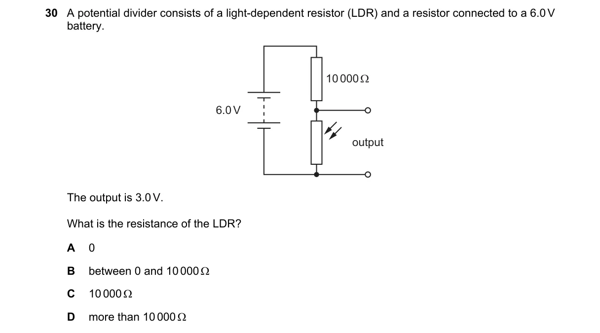 Question 30 from 5054/11/M/J/23