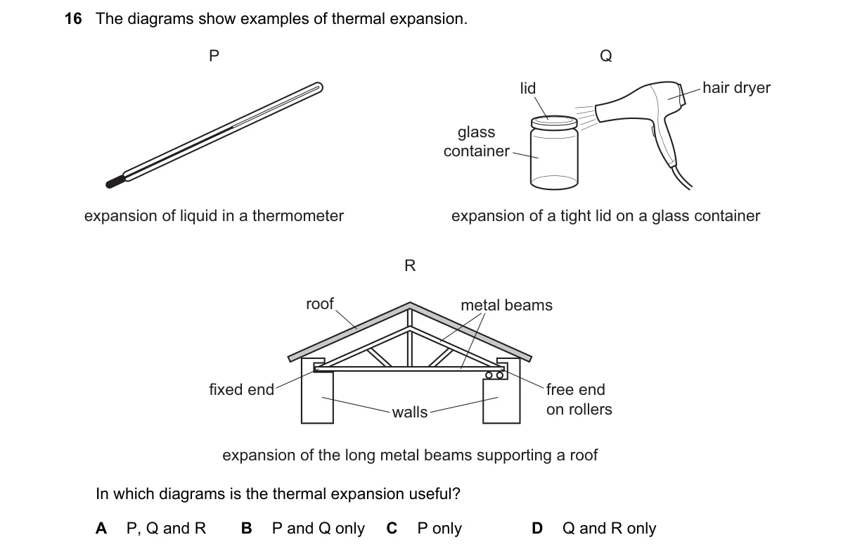 Question 16 from 5054/12/M/J/23