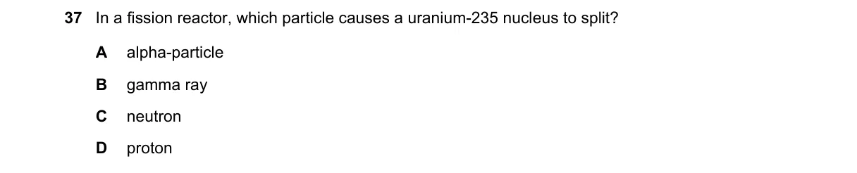 Question 37 from 5054/12/M/J/23