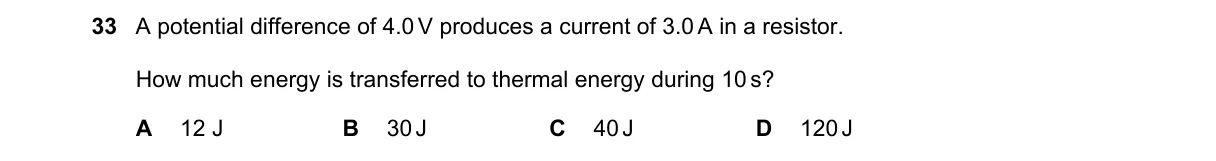 Question 33 from 5054/11/M/J/24