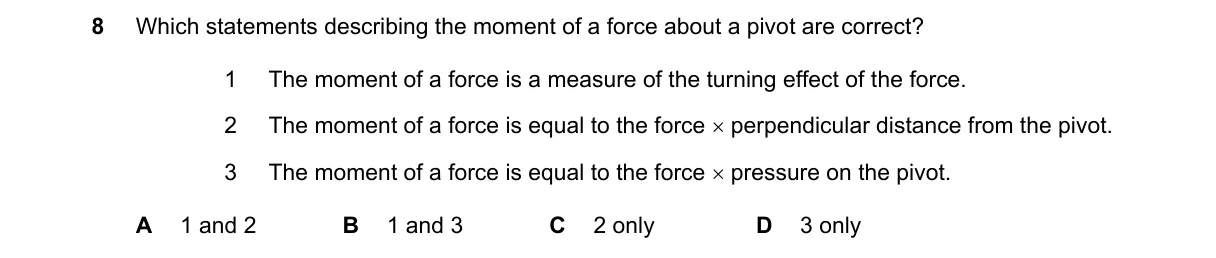 Question 8 from 5054/11/M/J/24