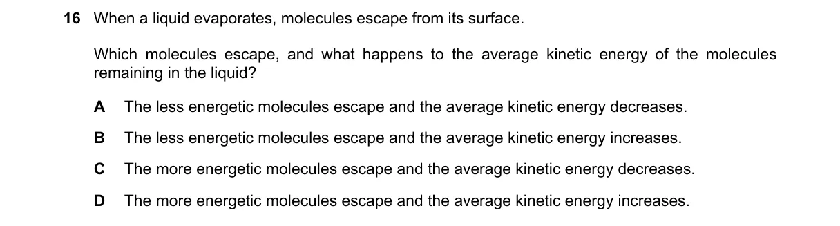 Question 16 from 5054/11/M/J/25