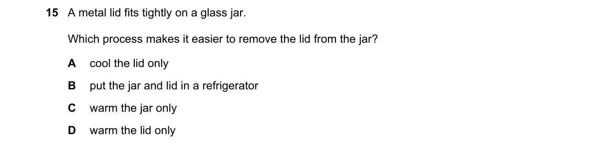 Question 15 from 5054/11/O/N/18
