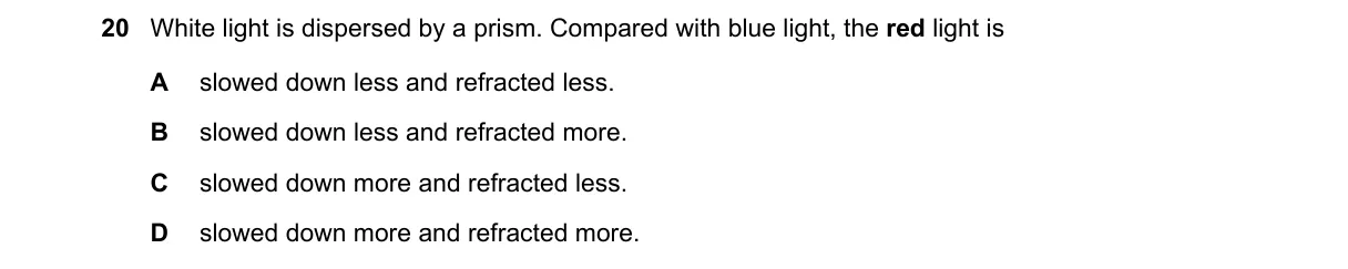 Question 20 from 5054/11/O/N/18