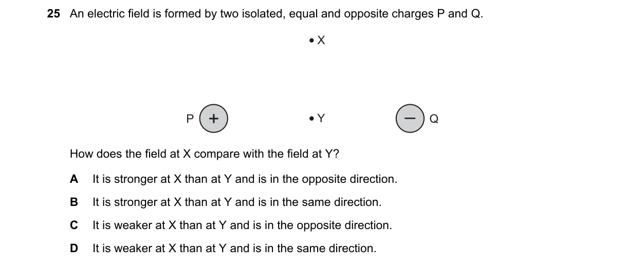 Question 25 from 5054/11/O/N/18