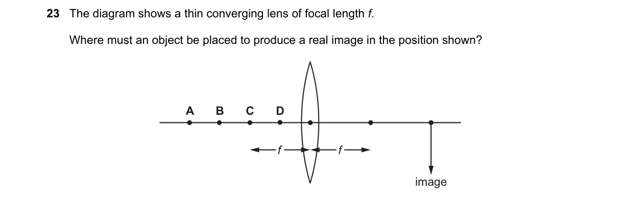 Question 23 from 5054/12/O/N/18