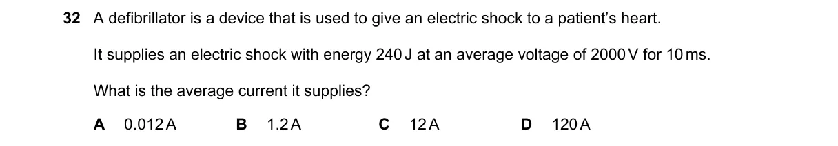 Question 32 from 5054/12/O/N/18