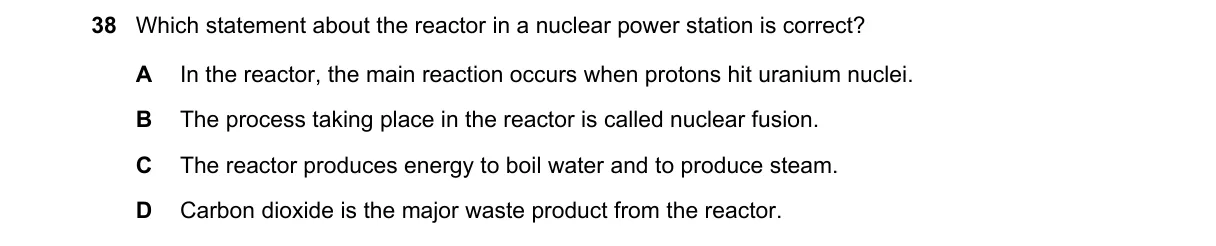 Question 38 from 5054/12/O/N/18
