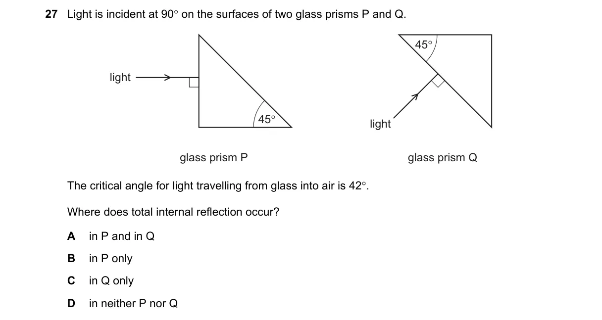 Question 27 from 5054/11/O/N/19