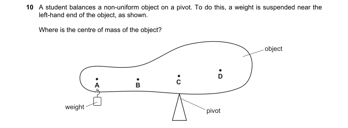 Question 10 from 5054/12/O/N/19