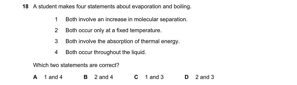 Question 18 from 5054/12/O/N/19