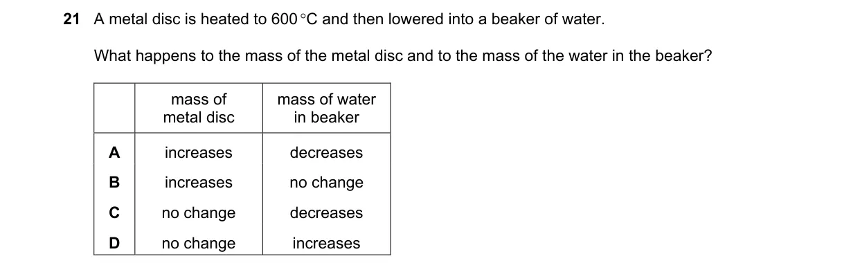 Question 21 from 5054/12/O/N/19