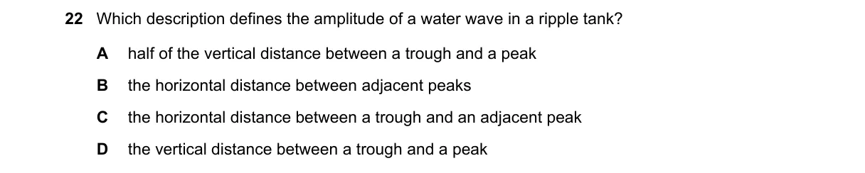 Question 22 from 5054/12/O/N/19