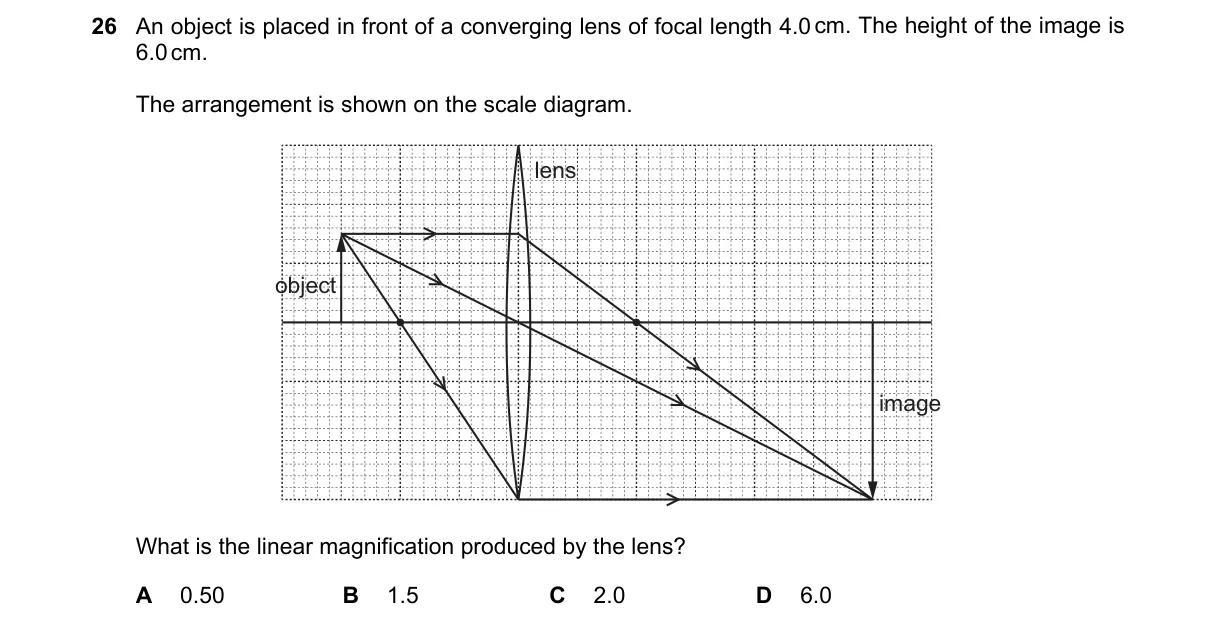 Question 26 from 5054/12/O/N/19