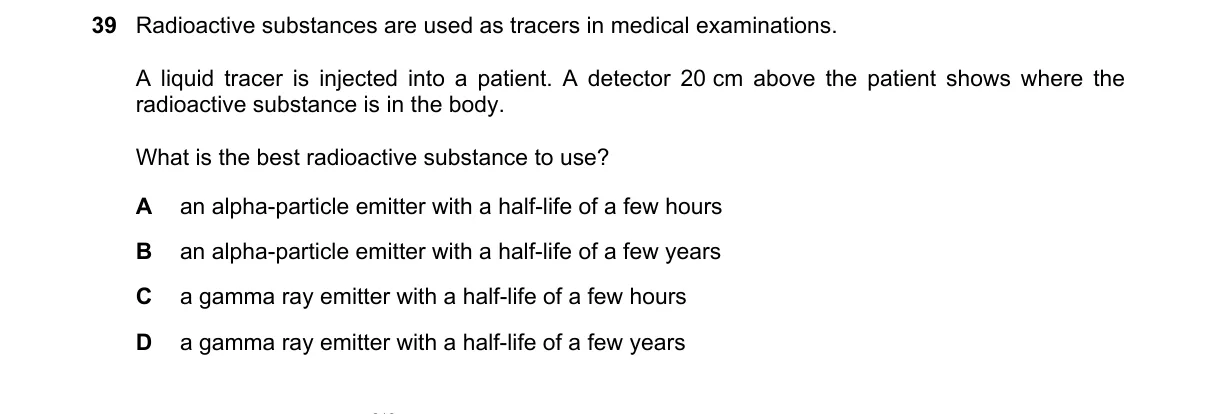 Question 39 from 5054/12/O/N/19