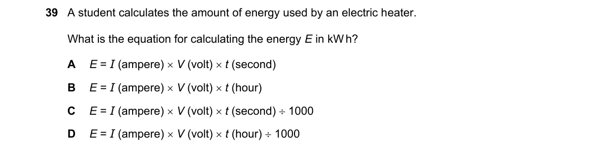 Question 39 from 5054/11/O/N/20