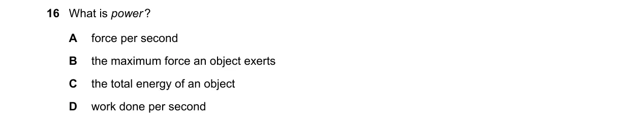 Question 16 from 5054/12/O/N/20