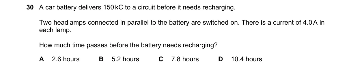Question 30 from 5054/12/O/N/20