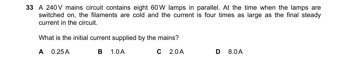 Question 33 from 5054/12/O/N/20