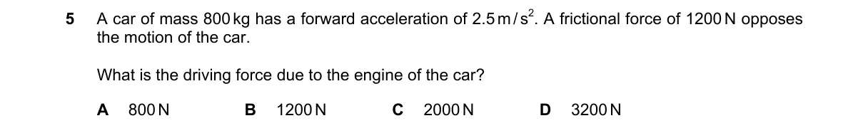 Question 5 from 5054/12/O/N/20