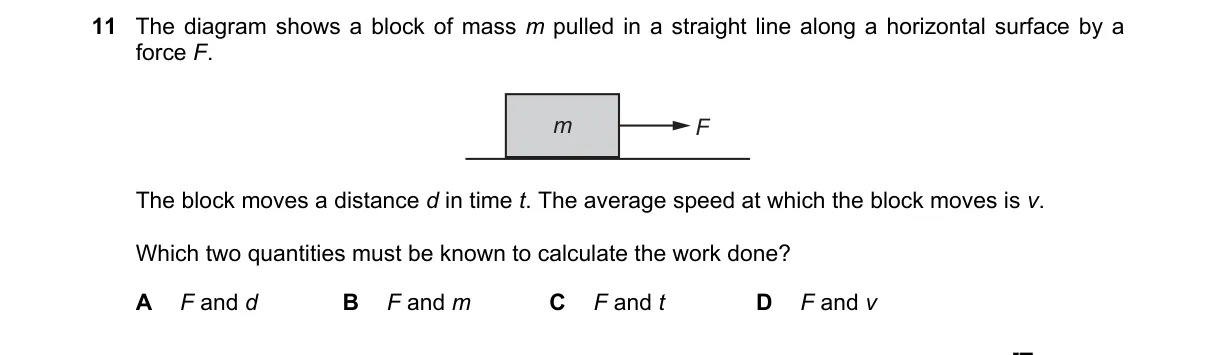 Question 11 from 5054/11/O/N/21