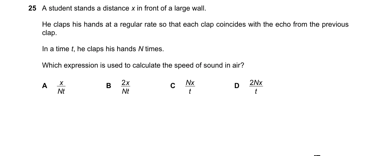 Question 25 from 5054/11/O/N/21