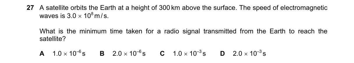 Question 27 from 5054/12/O/N/21