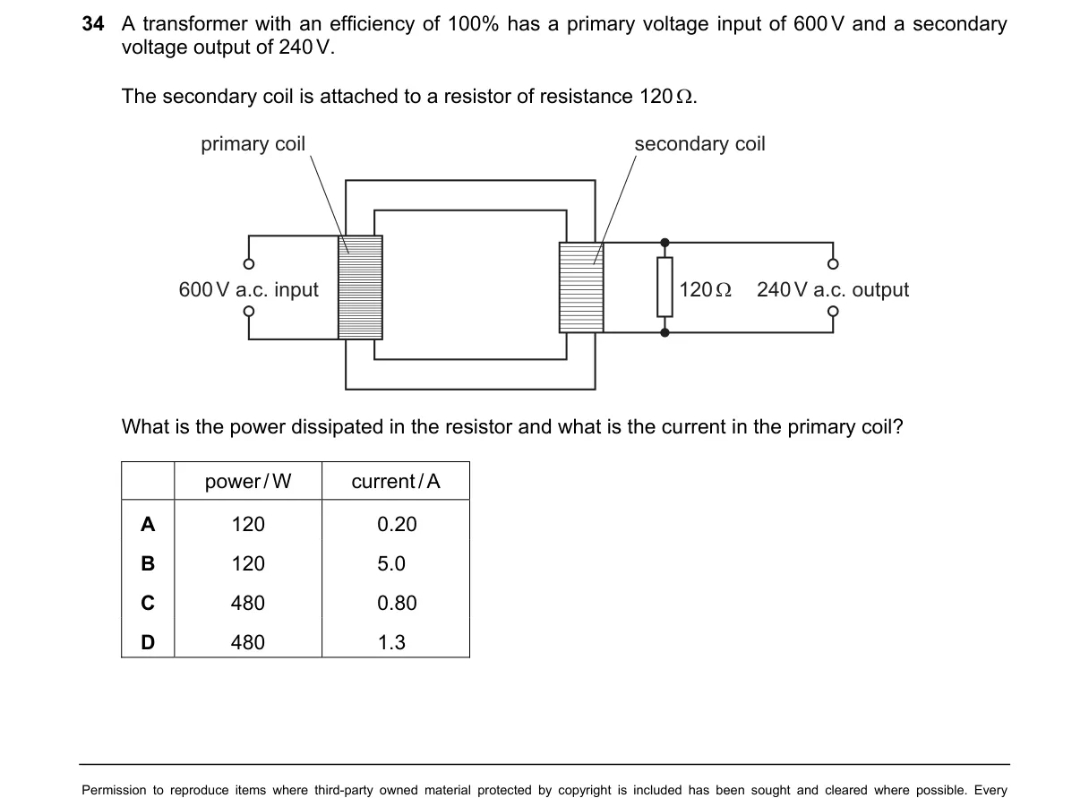 Question 34 from 5054/12/O/N/21