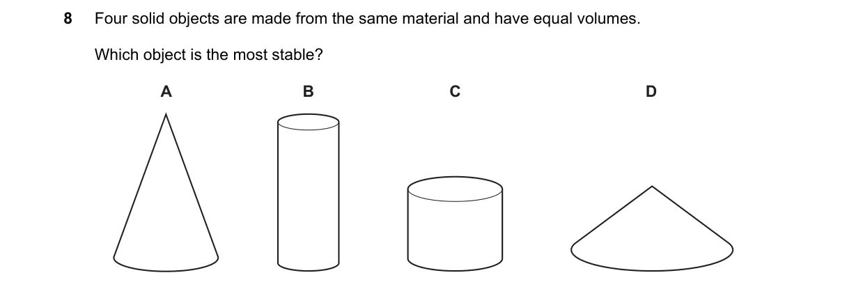 Question 8 from 5054/12/O/N/21