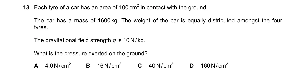 Question 13 from 5054/11/O/N/22