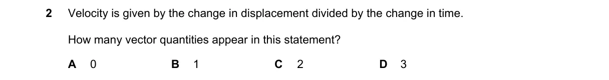 Question 2 from 5054/11/O/N/22