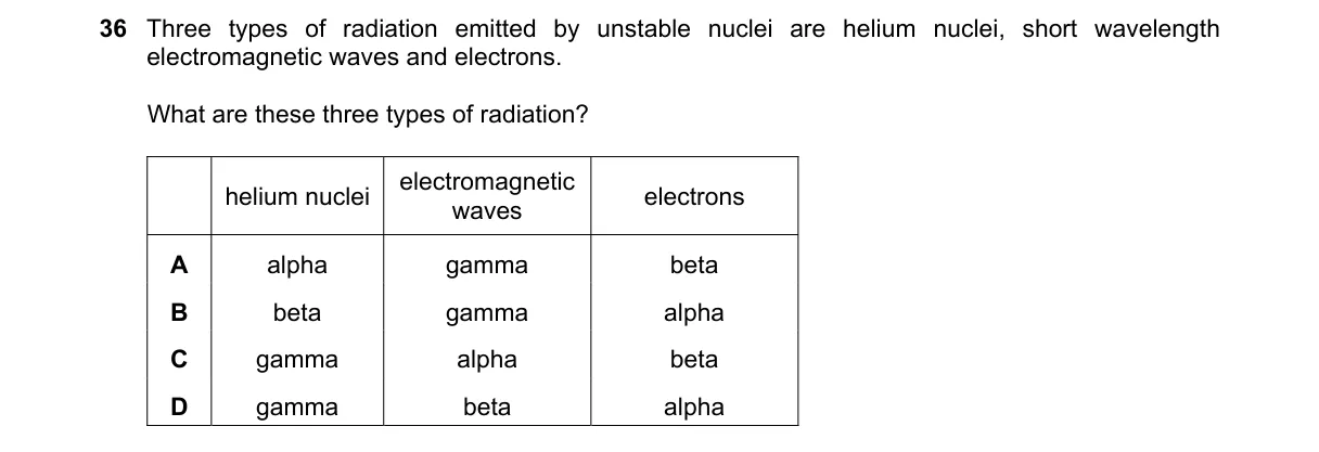 Question 36 from 5054/11/O/N/22