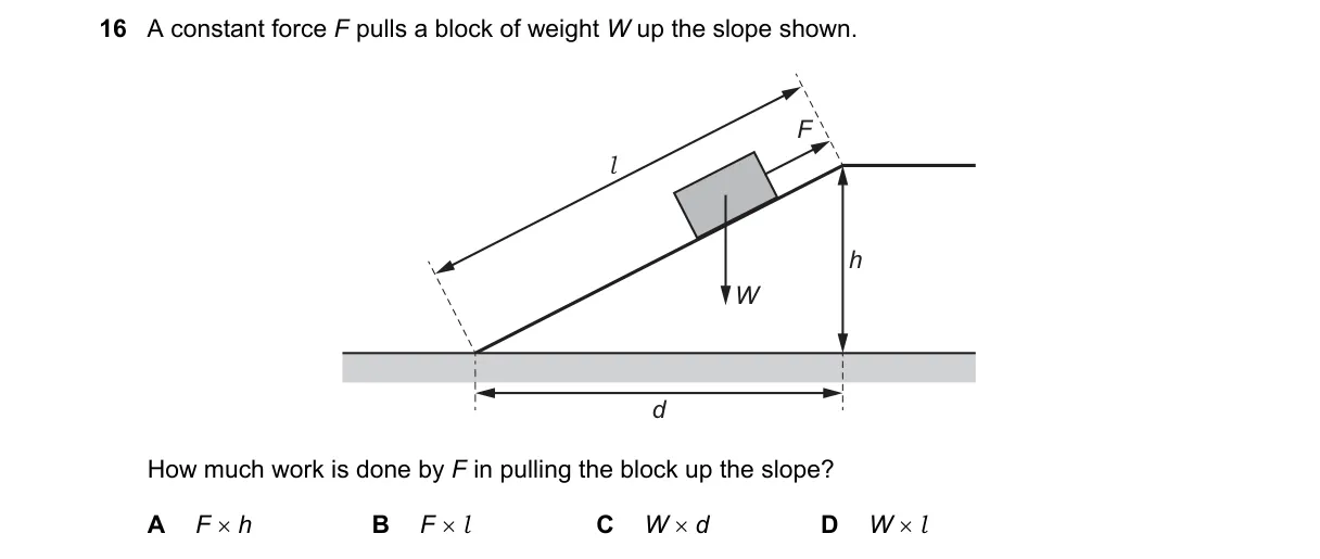 Question 16 from 5054/12/O/N/22