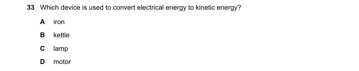 Question 33 from 5054/12/O/N/22