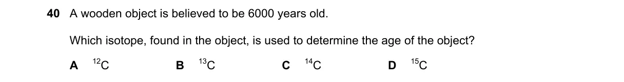 Question 40 from 5054/12/O/N/22