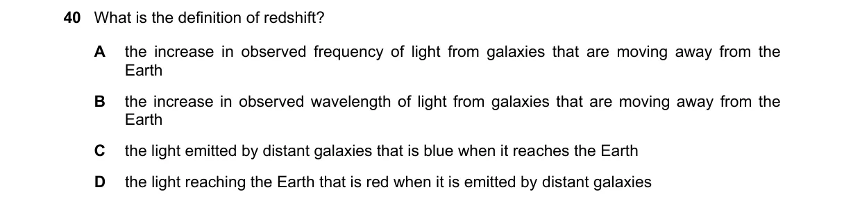 Question 40 from 5054/11/O/N/23