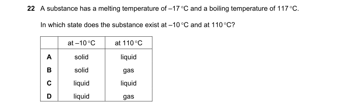Question 22 from 5054/11/O/N/24