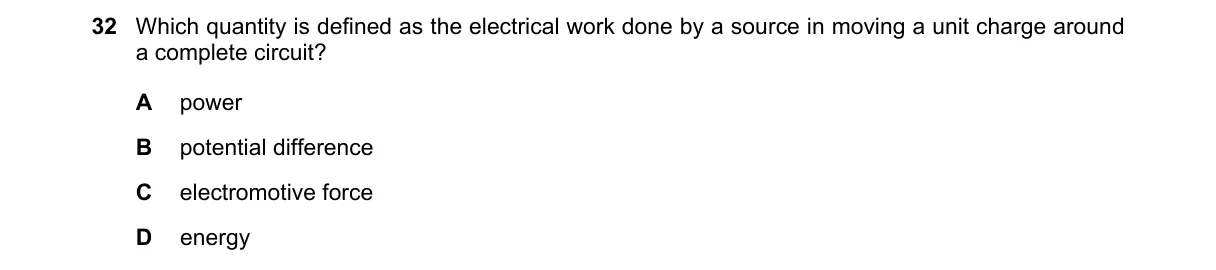 Question 32 from 5054/11/O/N/24
