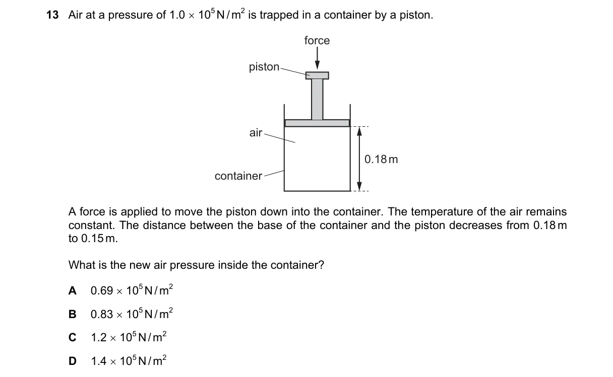 Question 13 from 5054/12/O/N/24