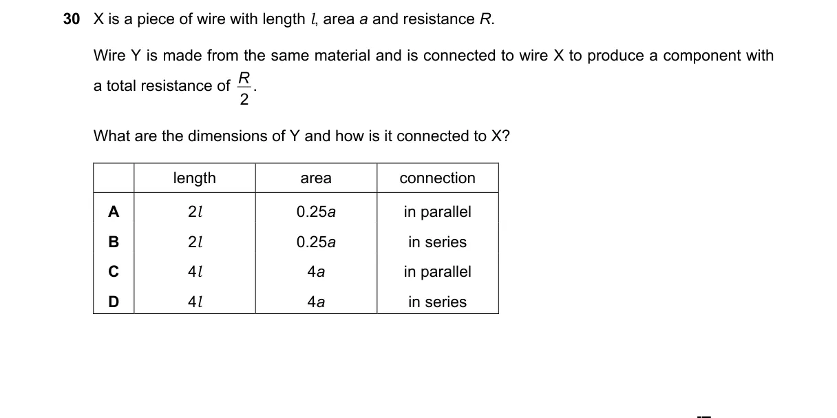 Question 30 from 5054/12/O/N/24