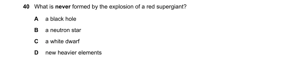 Question 40 from 5054/12/O/N/24