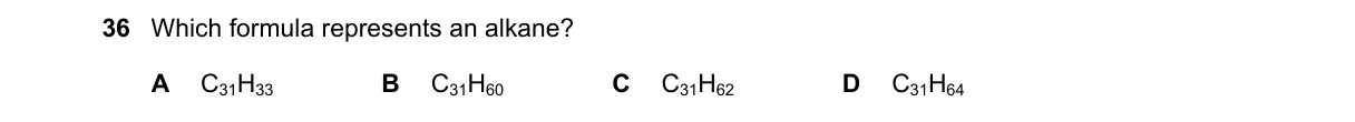 Question 36 from 5070/11/M/J/18