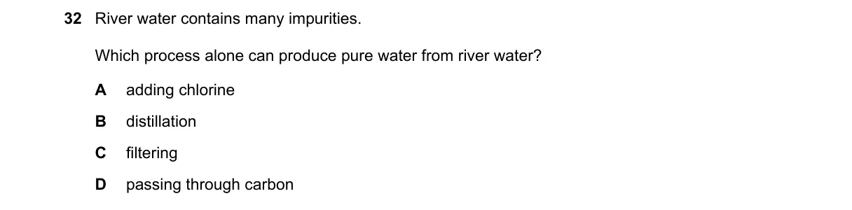 Question 32 from 5070/11/M/J/19