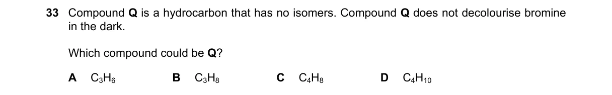 Question 33 from 5070/11/M/J/19