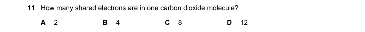 Question 11 from 5070/12/M/J/20