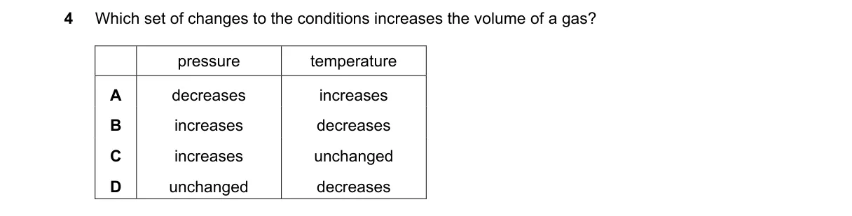 Question 4 from 5070/12/M/J/22