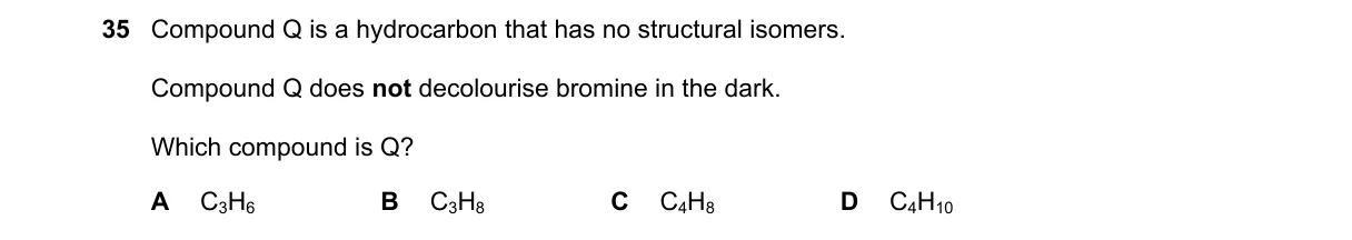 Question 35 from 5070/11/M/J/24