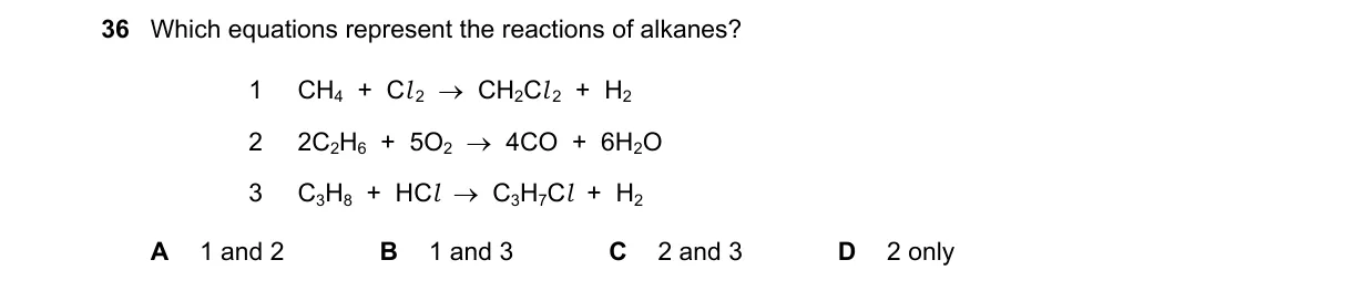 Question 36 from 5070/11/M/J/24