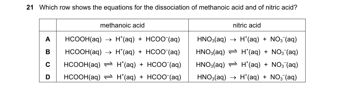 Question 21 from 5070/12/M/J/25